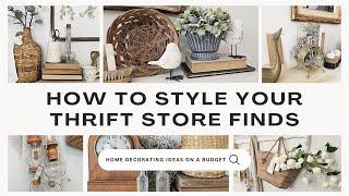 Goodwill Decorating Ideas • Goodwill Thrifting Home Decorating on a Budget • Thrift Flip Ideas