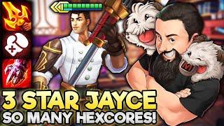 3 Star Jayce - What a Way to Start the Week!! | TFT Into the Arcane | Teamfight Tactics