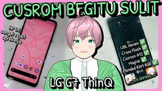 Custom Rom Derpfest Android 13 di LG G7 ThinQ - OPREK NYA SANGAT REPOT [vTuber Indonesia]