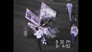 Rapid Speedway 9 4 92 Championship Sprints A Feature