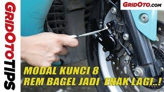 Cara Hilangkan Angin Palsu Di Rem Motor | How To | GridOto Tips