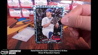 Retail Rascals 2024 Topps Series 2 15 Box Mixer #1