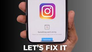 Instagram "Something Went WRONG" Error Fix