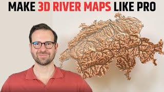 Visualize Like a Pro: 3D Elevation and River Maps Made Simple