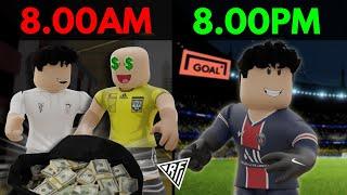 Day In The Life Of RICH Player | Roblox Real Futbol 24