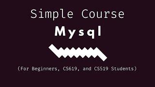 SQL Basics Course For Beginners and | CS619 | | CS519| in Hindi/Urdu | #sql  #sqlforbeginners | #vu