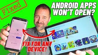 Apps Keep Stopping: Easy Fix Samsung Android Phone or Tablet (Google Play Services fix)