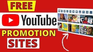 5 SITES To PROMOTE YouTube Videos  FREE YouTube Promotion