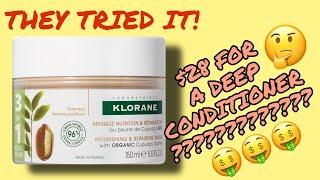 KLORANE NOURISHING & REPAIRING 3-IN-1 CUPUAÇU MASK #ULTABEAUTY | WORTH $28 FOR 5 OZ??? | Curly Tells