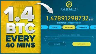 Earn FREE 1.4 BITCOIN Every 45 Minutes - How To Make FREE BTC in 2022 No Investment Required