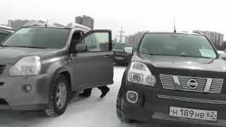 Покатушки Nissan X-Trail  23.03.13 [x-trail-club.ru]. Паркетный оффроад.