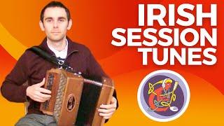 Irish Button Accordion Lesson [The Ballydesmond Polka] Beginner Tune