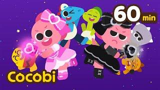 We are thePink and Black Heroes Compilation | Color & Princess Songs for Kids | Cocobi