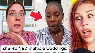 makeup artist gets kicked out of a wedding...and deserves it - REACTION