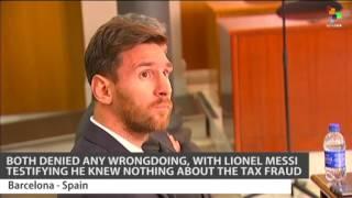 Lionel Messi Testifies in Tax Fraud Trial