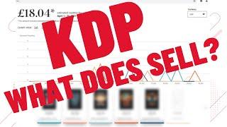 Amazon KDP Best Selling Books and Niches - No Content and Low Content Books - What Is Selling on KDP