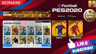 NEXT LEGEND BOX DRAW SEP 21 '20 OFFICIAL !! PES 2021 MOBILE