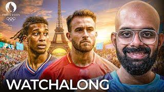 France vs Spain | Paris Olympic 2024 Gold Medal Match Live watchalong @MenaceAndMonk