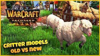 Critter Models - Side by Side Comparison | Warcraft 3 Reforged