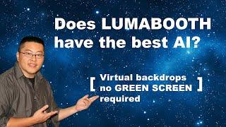 Virtual backgrounds with Lumabooth NO green screen