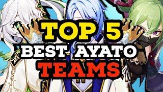 Top 5 best Ayato teams in the current meta (Genshin Impact)