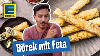 Börek Rezept mit Feta und Spinat | Türkisches Rezept mit Yufka-Teig selber machen