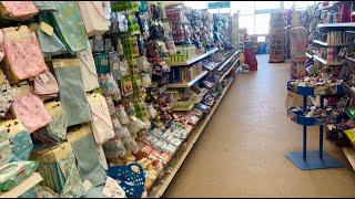 ASMR Dollar Tree Walk Through And Shelf Organization