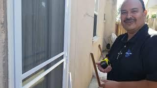 How to install a Screen Door