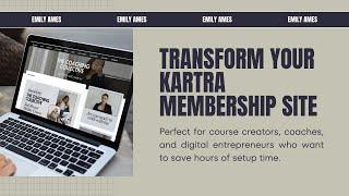 Transform your Kartra Membership | Kartra Membership Template [2025 Tutorial]