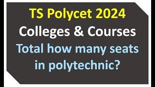 24 course details. polycet counselling process in telugu 2024. polycet counselling process ts.