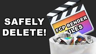 How to delete Final Cut Pro X Render Files Safely!