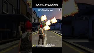 Awakening Alvaro Ability Test & Gameplay  Free Fire Elite Alvaro - Alvaro Rageblast #srikantaff