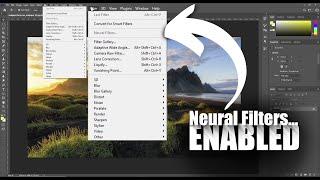 How To Enabled Neural Filters In Photoshop 2022 | Neural Filter Not Working Problem Fixed