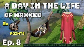 Double Slayer/Reaper Points! - A Day in the Life of Maxxed: Ep. 8