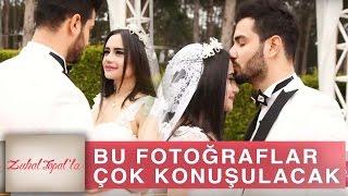 Zuhal Topal'la 169. Bölüm (HD) | Ali ve Naz'ın Gelin - Damat Fotoğrafları Stüdyoya Bomba Gibi Düştü!