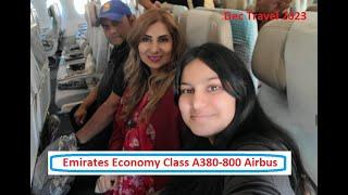 Emirates Economy Class | A380-800 Airbus | SFO to DXB