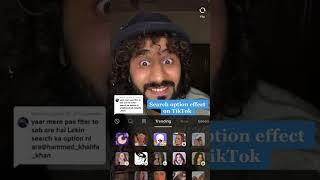 how to search any filter on TikTok #tutorial