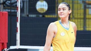 Zehra Gunes interview ️ #volleyballgirl #Volleyball #vakifbanksk