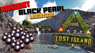 ARK: Lost Island | Super EASY Location Where To Find & Farm Black Pearls On The Map!