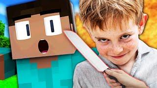 INSANE LITTLE KID GETS POSSESSED ON MINECRAFT! (Minecraft Trolling)
