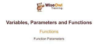 Excel VBA Online Course - 4.4.2 Function Parameters