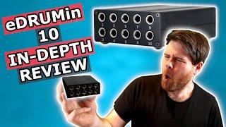 eDRUMin 10 Review | Audiofront eDRUMin Trigger To MIDI Interface