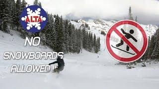 ALTA is for EVERYONE !! - poaching the ski only resort