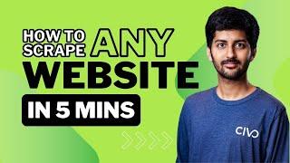 Scrape Any Website in 5 Minutes! Web Scraping Tutorial