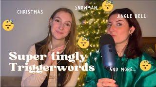 ASMR Christmas Trigger Words For Sleep - Holiday Series, Part 3