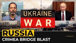 Russia says eight people arrested over Crimea bridge explosion