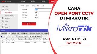 Cara Port Forwarding Mikrotik