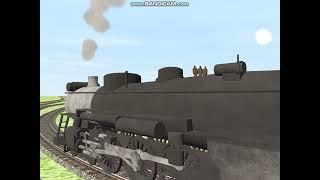 CB&Q S-4 vs 3460 & H1d Racing Trainz