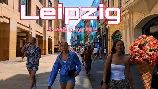 Leipzig, Germany | 4K Summer Walking Tour /Must-See Attractions in Leipzig, Germany 2024