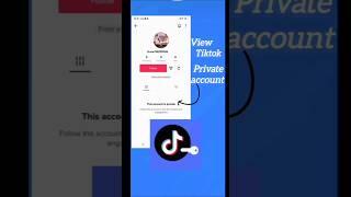 How to make your account private on tiktok¦2023¦#privacy